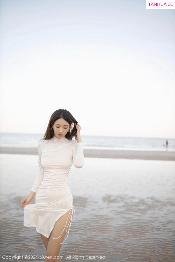 唐安琪  [XiuRen]高清写真图 2024.02.19 No.8110 唐安琪 沙滩美腿第7张图片
